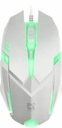 Pelė DEFENDER CYBER MB-560L Baltas 7-COLORS BACKLIGHT