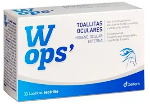 "Deiters Wops" akių servetėlės 30U