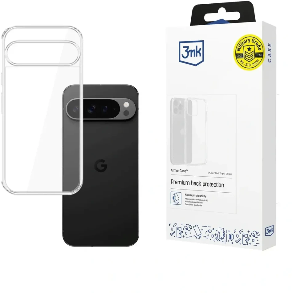 3Mk apsauga „Google Pixel 10 Pro XL“ – 3mk šarvuotas dėklas
