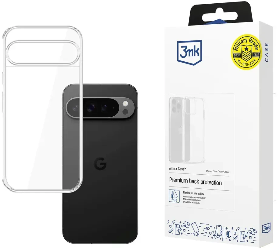 3Mk apsauga „Google Pixel 10 Pro XL“ – 3mk šarvuotas dėklas