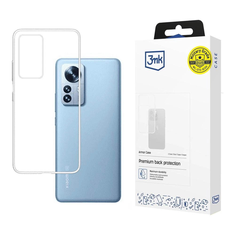 3mk Armor Xiaomi 12 / 12X - dėklas telefonui skaidrus