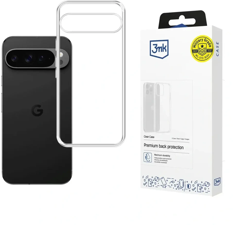 3Mk Protection 3mk Permatomas dėklas Google Pixel 10 Pro XL – permatomas