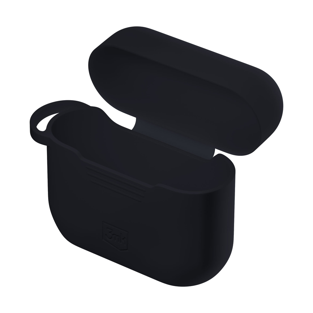 3Mk apsauginis 3mk silikoninis AirPods dėklas, skirtas AirPods Pro 3 - Juodas
