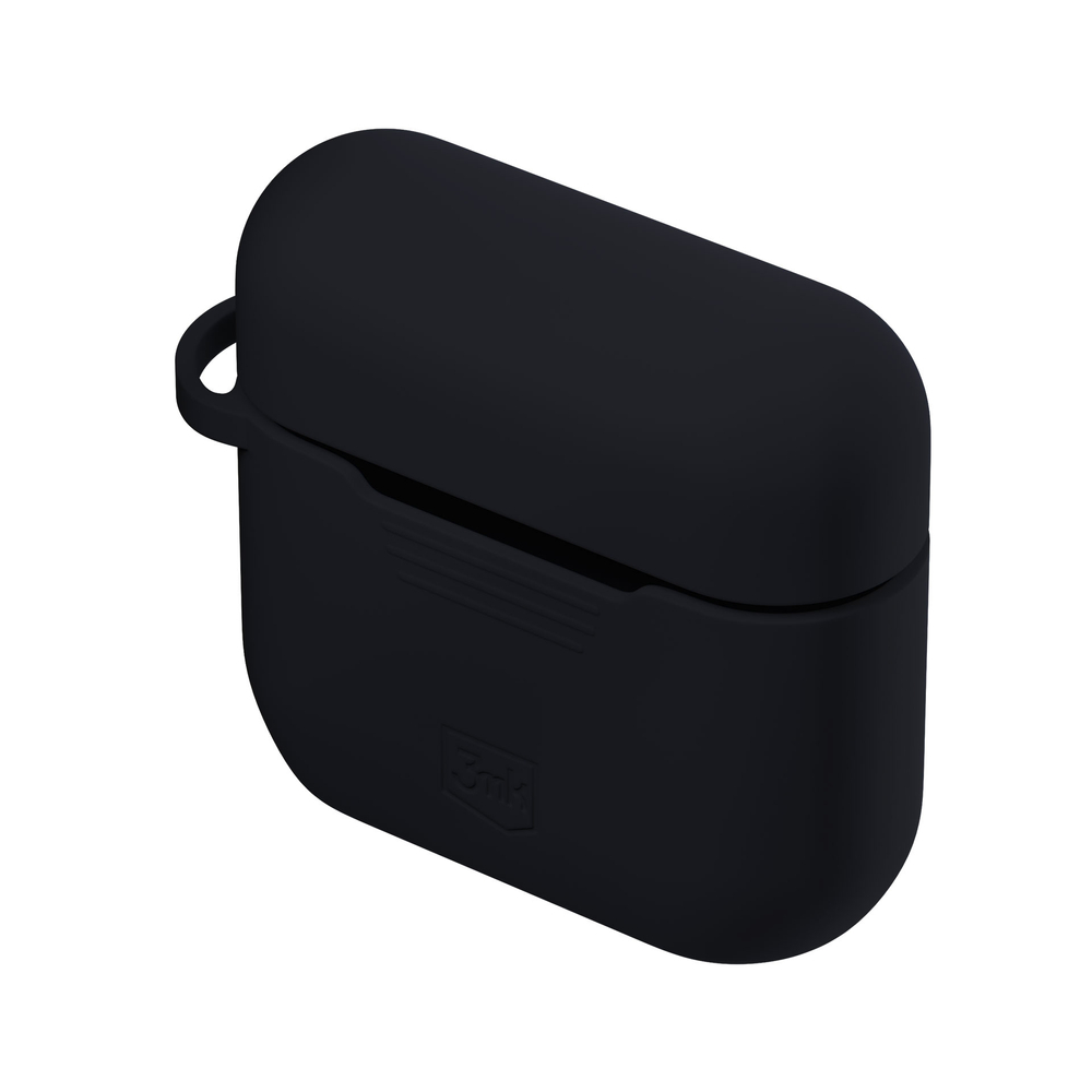 3Mk apsauginis 3mk silikoninis AirPods dėklas, skirtas AirPods Pro 3 - Juodas