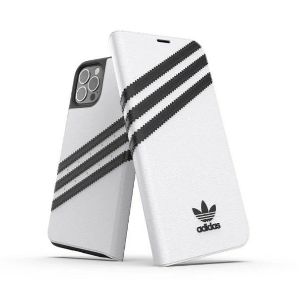 Dėklas Adidas OR Booklet Case PU Baltas juodas/baltas juodas