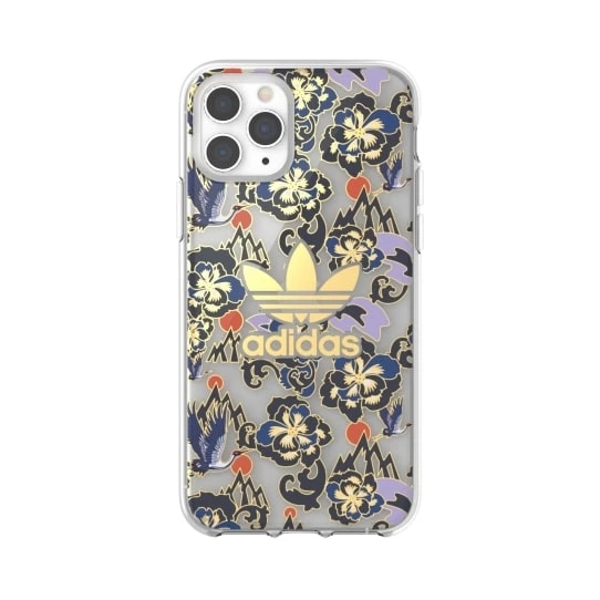 Dėklas Adidas OR Clear Case CNY AOP iPhone 11 Pro auksinė/auksinis