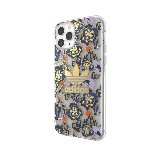 Dėklas Adidas OR Clear Case CNY AOP iPhone 11 Pro auksinė/auksinis