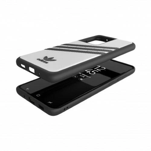 Samsung Galaxy S20 Ultra Adidas OR Moudled dėklas PU (38624) baltos spalvos