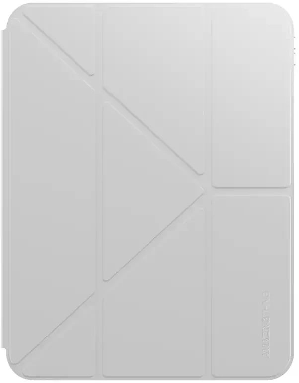 Nezatříděno „AmazingThing“ minimalaus dizaino dėklas, skirtas „iPad Air 11“ M2/M3/M4 (2024/2025/2026) – pilka