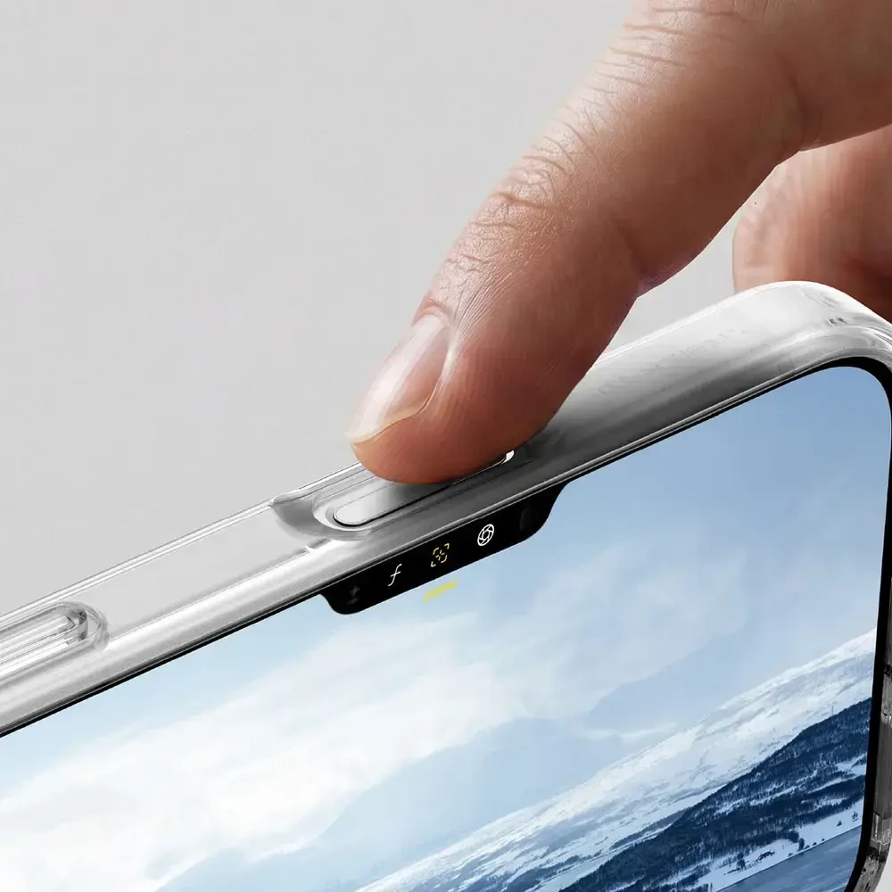Dėklas AmazingThing Minimal Mag Drop Proof Case 3 Lens for iPhone 18 Pro Max with Lanyard Mount and MagSafe Compatible - Clear