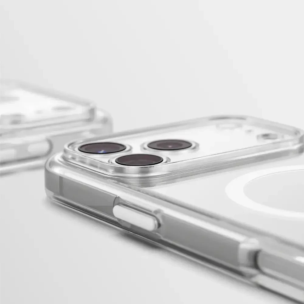 Dėklas Amazingthing Minimal Mag Lens Case MagSafe do iPhone 18 Pro permatomas