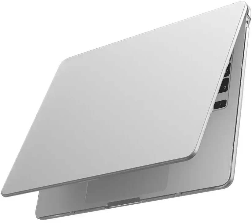 „AmazingThing“ titano spalvos kietas dėklas „MacBook Air M5 15“ – permatomas