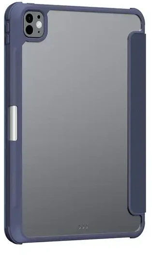 Dėklas AmazingThing Titan Pro Case for iPad Pro 11" M5 with 720° Rotation Stand and Stylus Holder - Navy Mėlyna