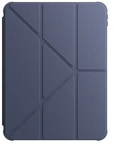 Dėklas AmazingThing Titan Pro Case for iPad Pro 11" M5 with 720° Rotation Stand and Stylus Holder - Navy Mėlyna