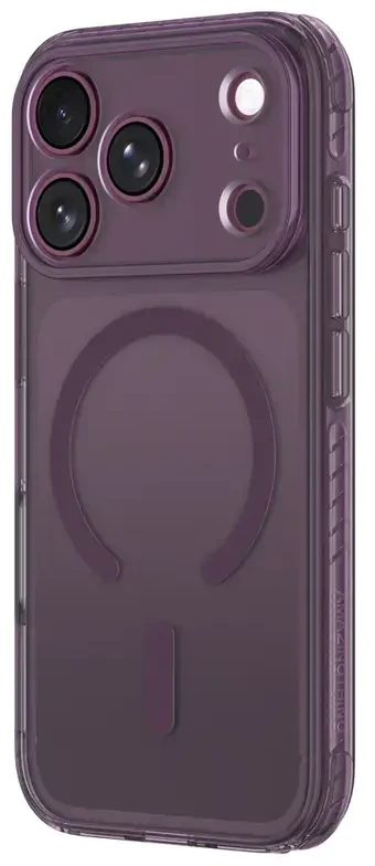 Dėklas Amazingthing Titan Pro Lens MagSafe do iPhone 18 Pro Max violetinė