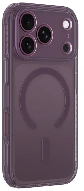 Dėklas Amazingthing Titan Pro Lens MagSafe do iPhone 18 Pro Max violetinė
