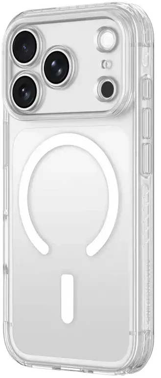 Dėklas Amazingthing Titan Pro Lens MagSafe do iPhone 18 Pro permatomas