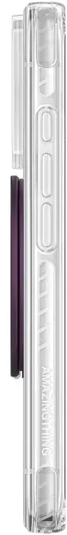 Dėklas AmazingThing Titan Pro Pop Lens Case for iPhone 18 Pro with Camera Cover, Holder and Stand, MagSafe Compatible - Violetinė