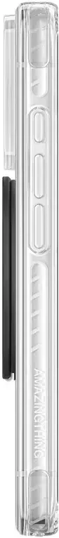 Dėklas AmazingThing Titan Pro Pop Lens Case for iPhone 18 Pro Max with Camera Cover, Holder and Stand, MagSafe Compatible - Juodas