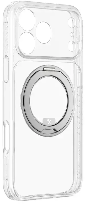 Dėklas Amazingthing Titan Pro Spin Lens MagSafe do iPhone 18 Pro Max permatomas