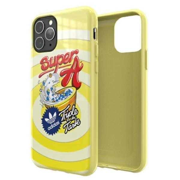 Apple iPhone 11 Pro Adidas Moulded dėklas BODEGA geltonos spalvos