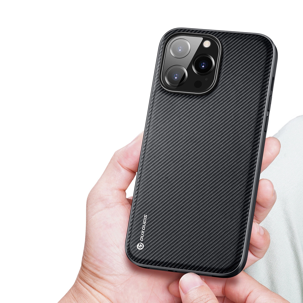 Dux Ducis Fino dėklas skirtas iPhone 14 Pro Max, juodas