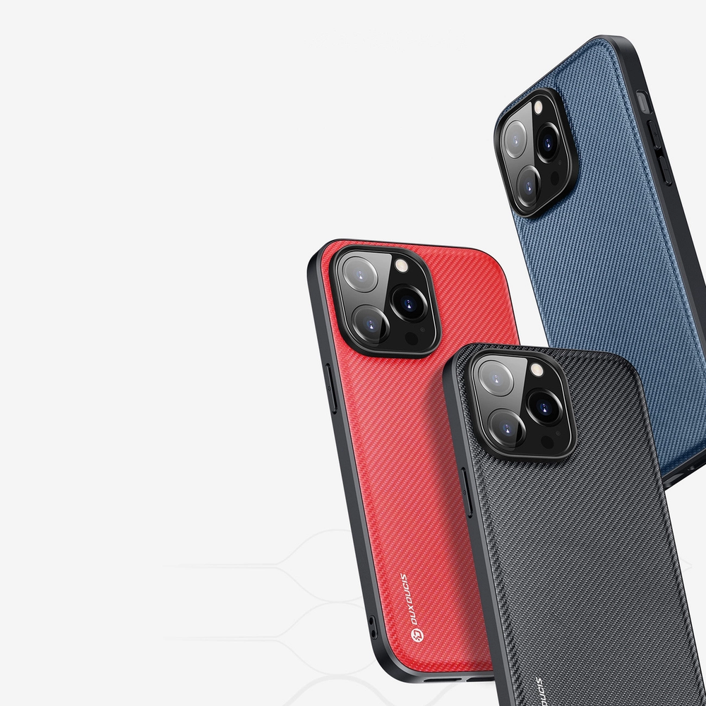 Dux Ducis Fino dėklas skirtas iPhone 14 Pro Max, juodas