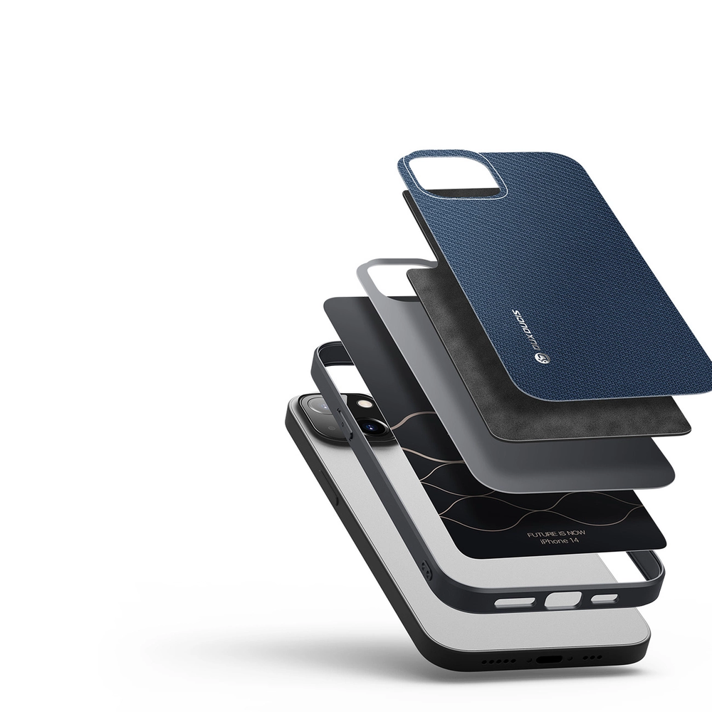 Dux Ducis Fino dėklas skirtas iPhone 14, mėlynas
