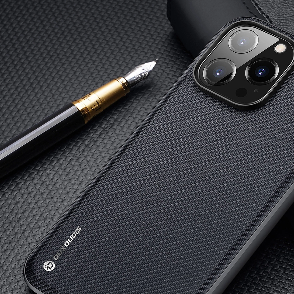 Dux Ducis Fino dėklas skirtas iPhone 14 Pro Max, juodas
