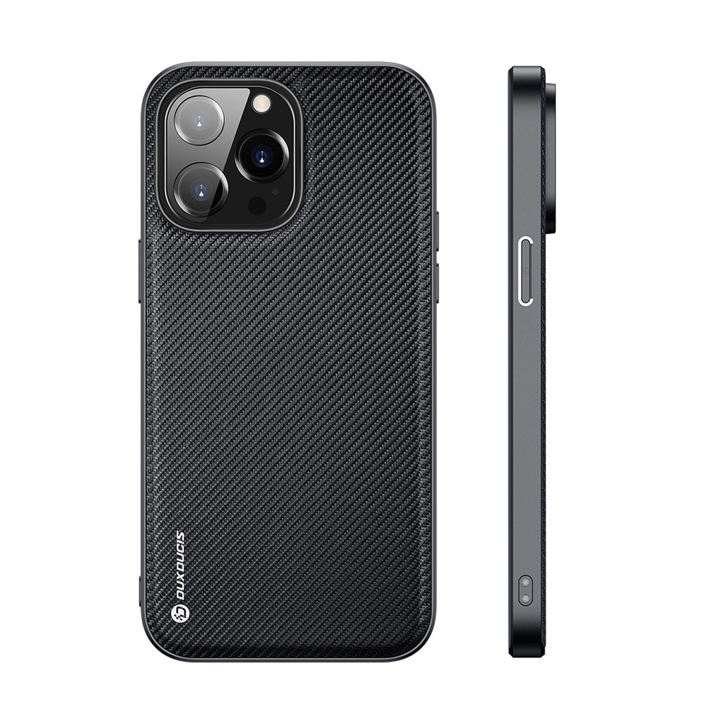 Dux Ducis Fino dėklas skirtas iPhone 14 Pro Max, juodas
