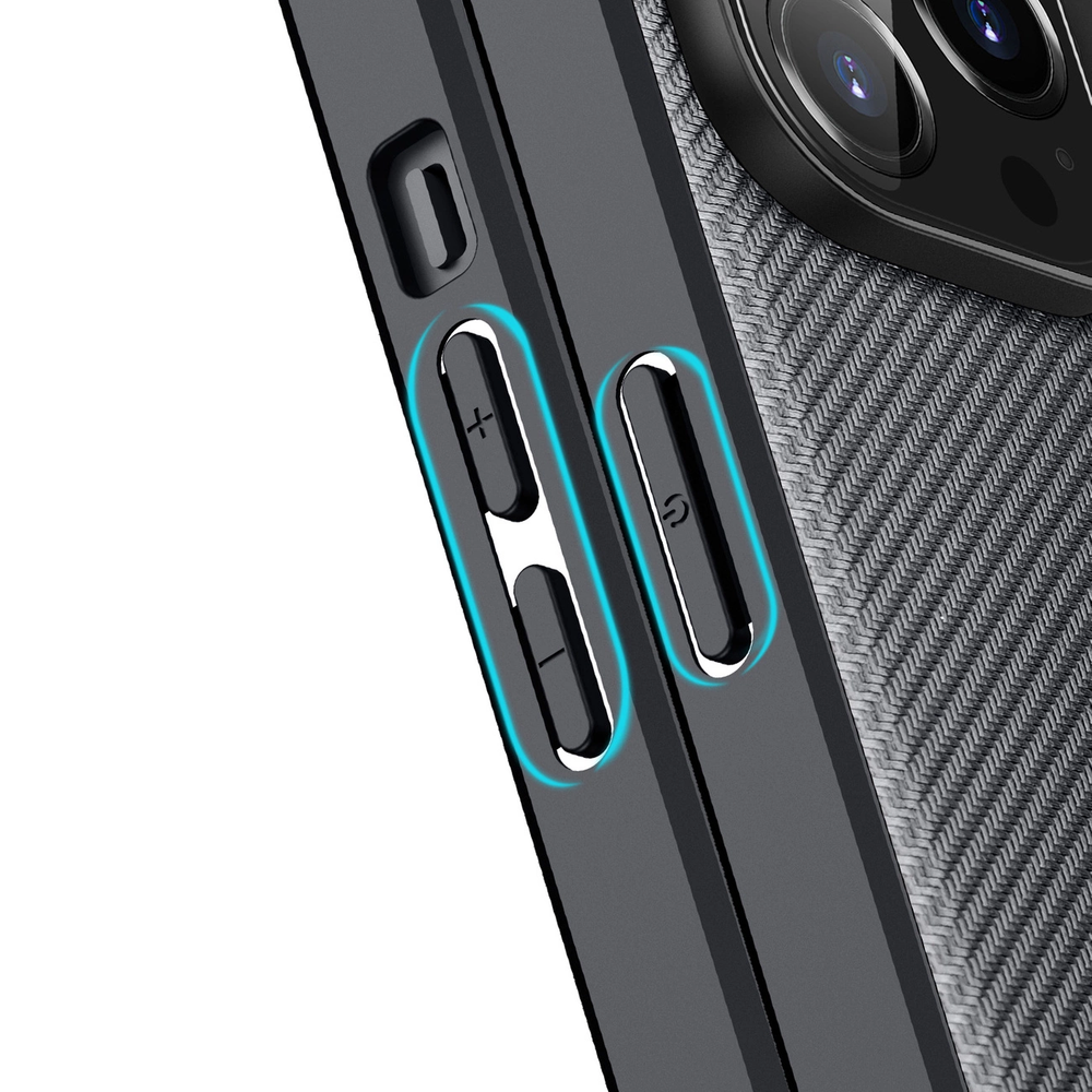 Dux Ducis Fino dėklas skirtas iPhone 14 Pro Max, juodas