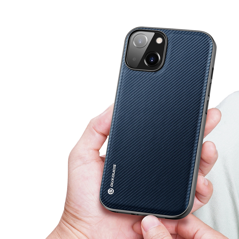 Dux Ducis Fino dėklas skirtas iPhone 14, mėlynas