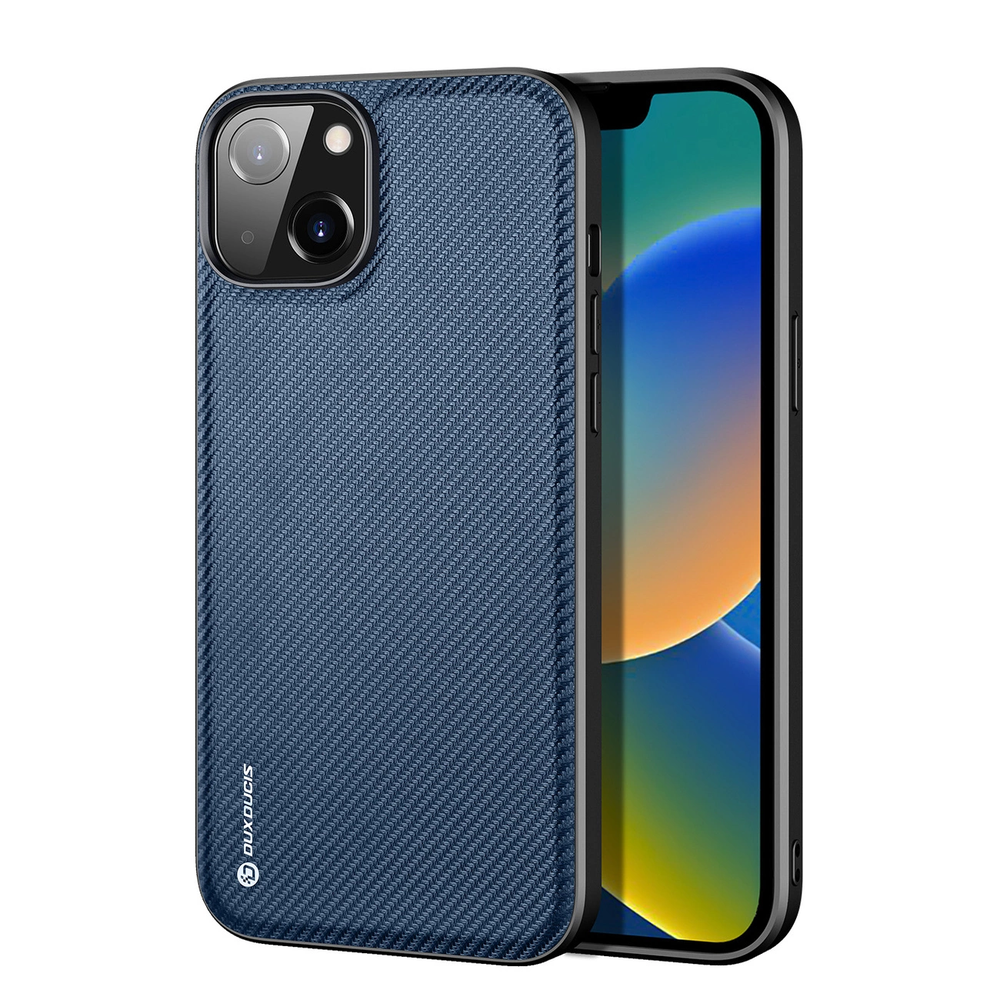 Dux Ducis Fino dėklas skirtas iPhone 14, mėlynas