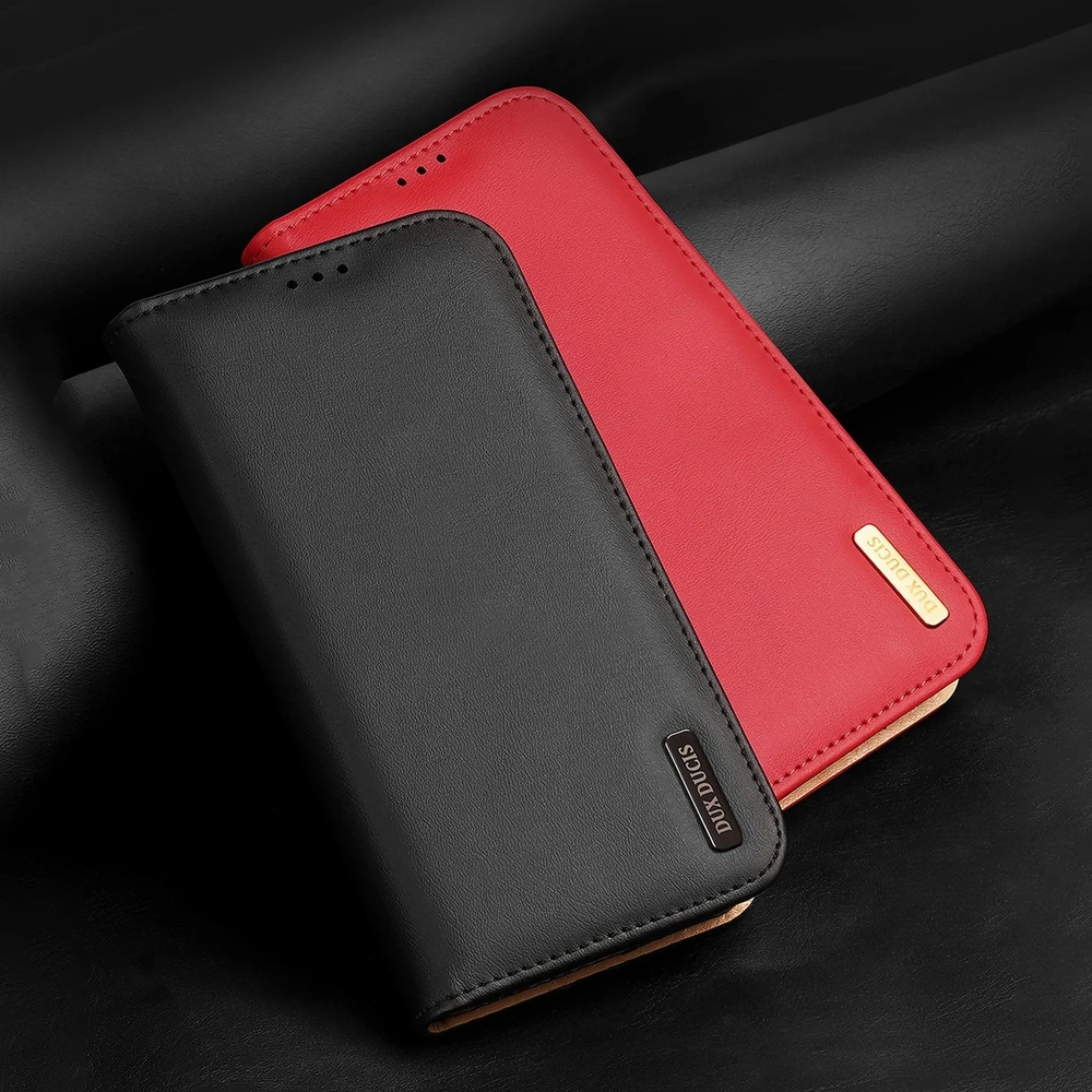 Dux Ducis Hivo dėklas skirtas iPhone 14 Plus, rudas