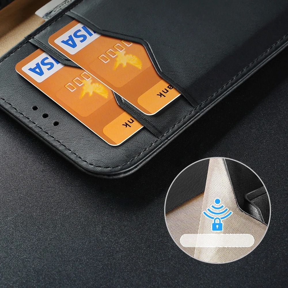 Dux Ducis Hivo dėklas skirtas iPhone 14 Plus, rudas