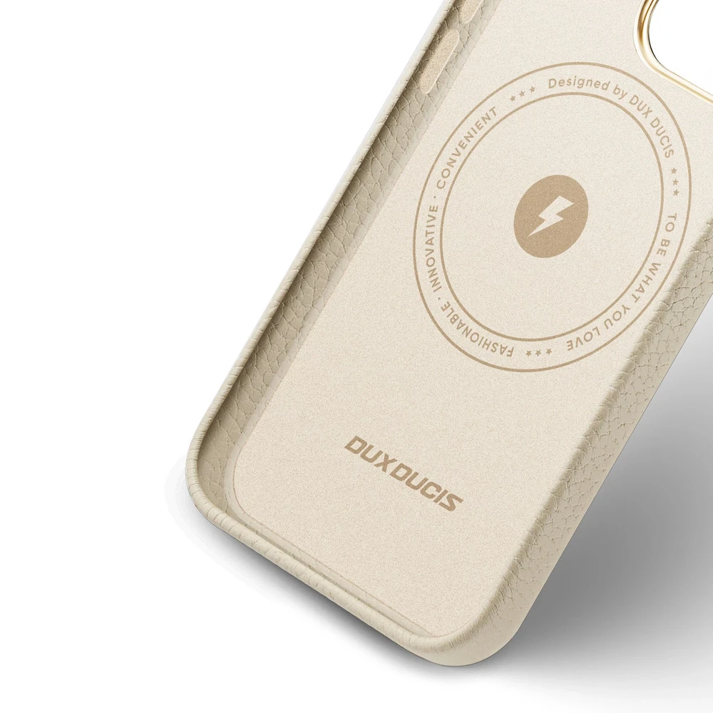 Dux Ducis Roma dėklas skirtas iPhone 13 Pro, baltas