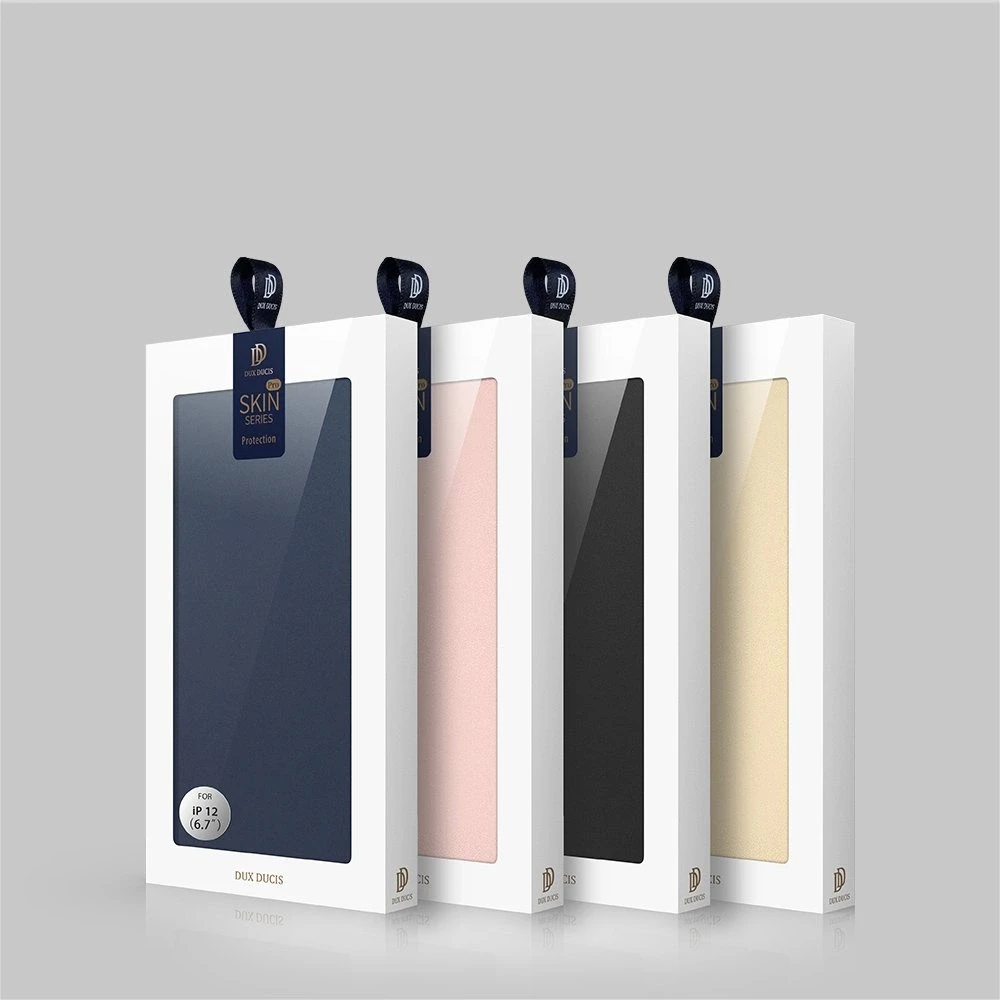 Dux Ducis Skin Pro dėklas skirtas Apple iPhone 12/12 Pro, juodas