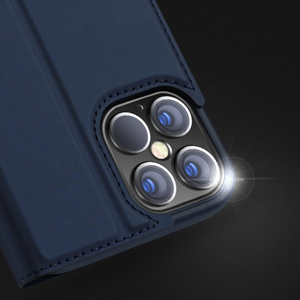 Dux Ducis Skin Pro dėklas skirtas Apple iPhone 12/12 Pro, juodas
