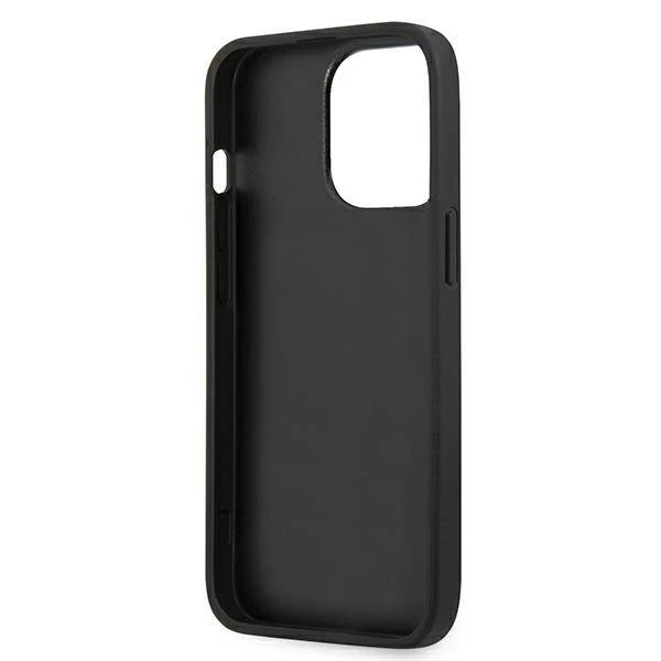 Apple iPhone 13 Pro Max 6,7″ Guess dėklas 4G Big Metal Logo GUHCP13X4GMGGR pilkas