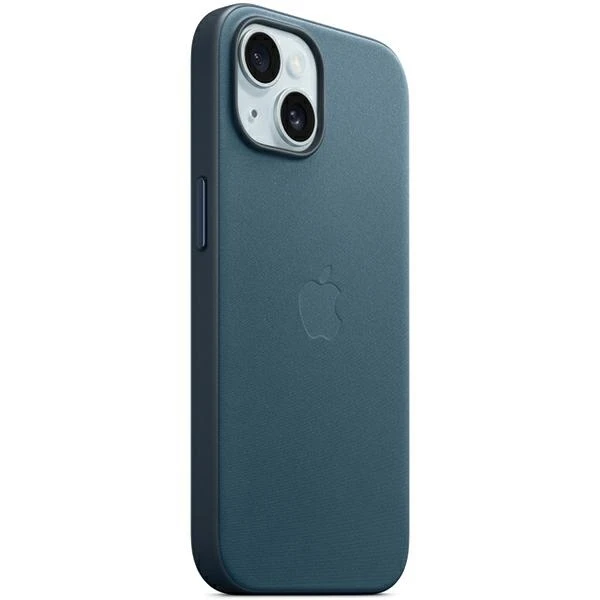 iPhone 15 Plus FineWoven dėklas su MagSafe - Ramiojo vandenyno mėlyna (Pacific Blue)
