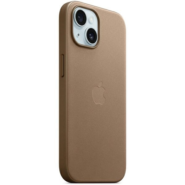 iPhone 15 Plus FineWoven Case with MagSafe - Taupe