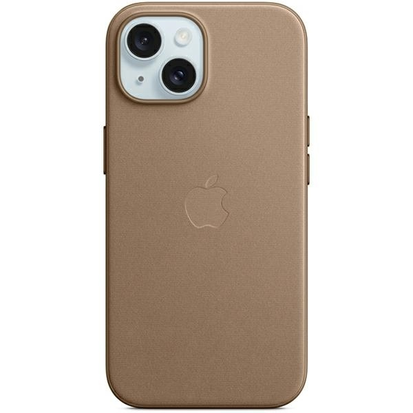 iPhone 15 Plus FineWoven Case with MagSafe - Taupe