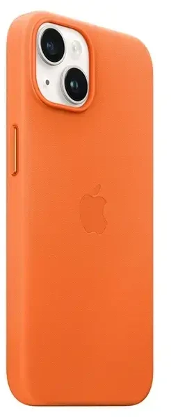 Apple iPhone 14 Plus Odinis dėklas with MagSafe - Oranžinis