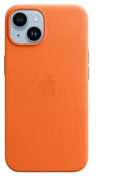 Apple iPhone 14 Plus Odinis dėklas with MagSafe - Oranžinis