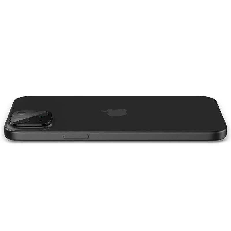 Spigen Glass tR Optik 2 vnt., juodos spalvos - iPhone 15/15 Plus/14/14 Plus