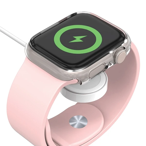 Dėklas Araree „Nukin“ „Apple Watch“ 45 mm skaidrus korpusas AR20-01430A