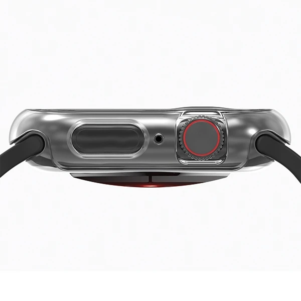 Dėklas Araree „Nukin“ „Apple Watch“ 45 mm skaidrus korpusas AR20-01430A