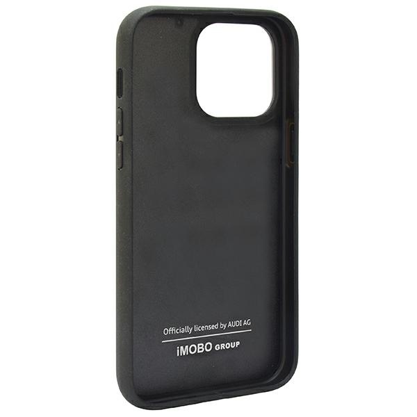 Dėklas Apple iPhone 14 Pro Max Audi Carbon Fiber Stripe (AUS-TPUPCIP14PM-R8/D1-BK) juodos spalvos