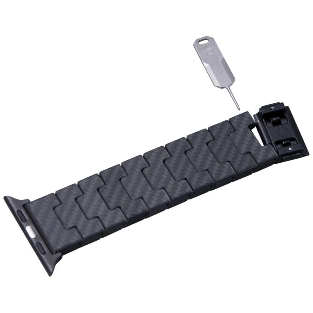 „Pitaka“ anglies pluošto „Apple Watch“ apyrankė, 42/44/45/49 mm