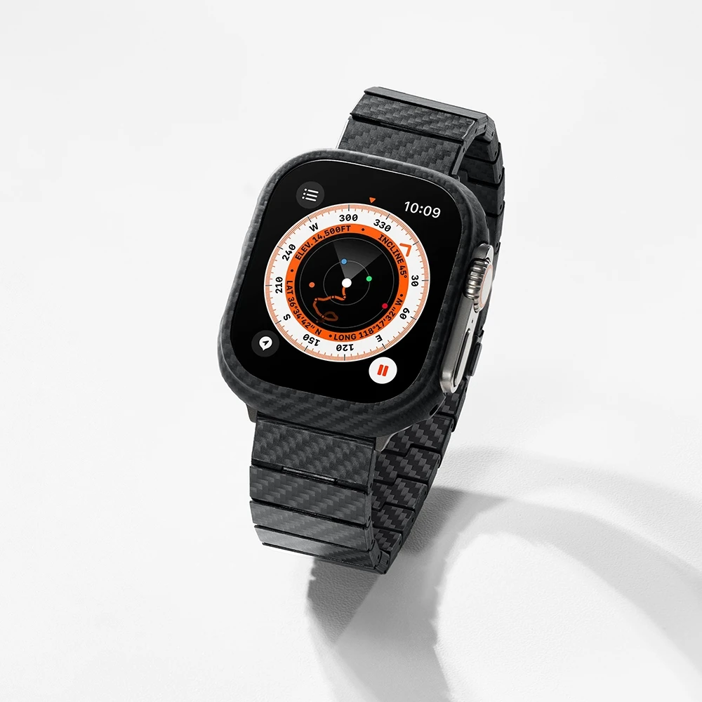 „Pitaka“ anglies pluošto „Apple Watch“ apyrankė, 42/44/45/49 mm